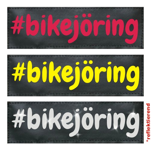 #bikejöring Klettlogo